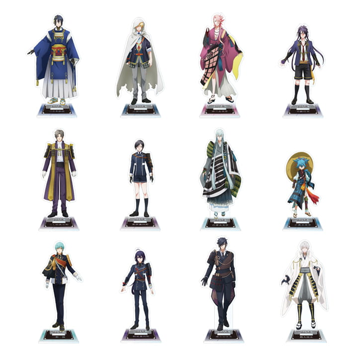 アクリルスタンド【12種】 | GOODS | アニメ『刀剣乱舞 廻』公式サイト