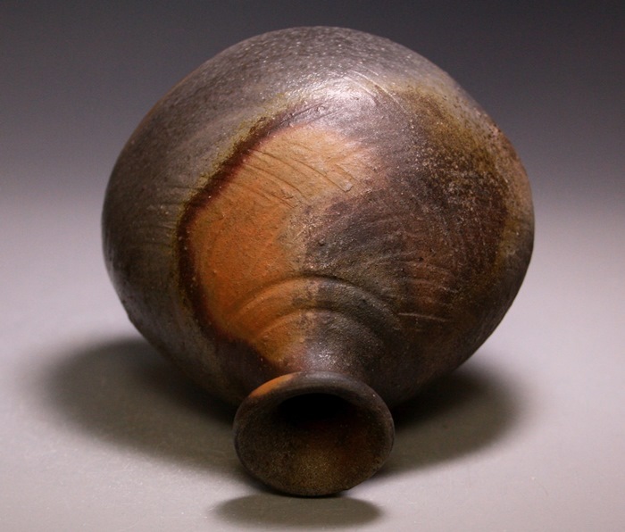 金重陶陽 備前扁壷徳利 各共箱