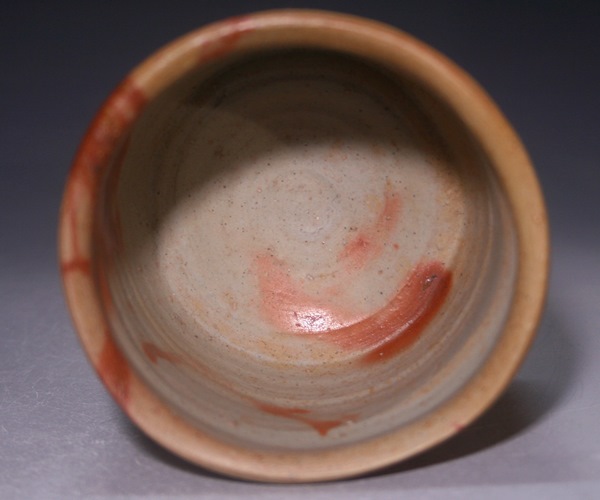 山本陶秀 作 「備前緋襷筒茶碗」 ～備前焼専門卸小売店 川口陶楽苑～