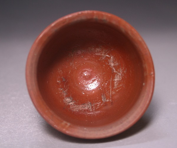 藤原 雄 作 「備前緋襷ぐい呑」 ～備前焼専門卸小売店 川口陶楽苑～