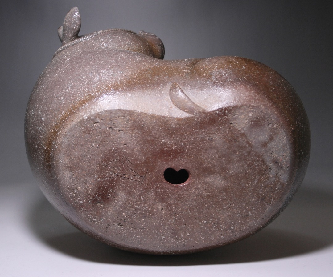 島村 光 作 「備前丑」 ～備前焼専門卸小売店 川口陶楽苑～