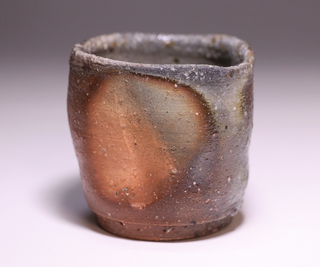 金重 愫 作 「備前酒呑」 ～備前焼専門卸小売店 川口陶楽苑～