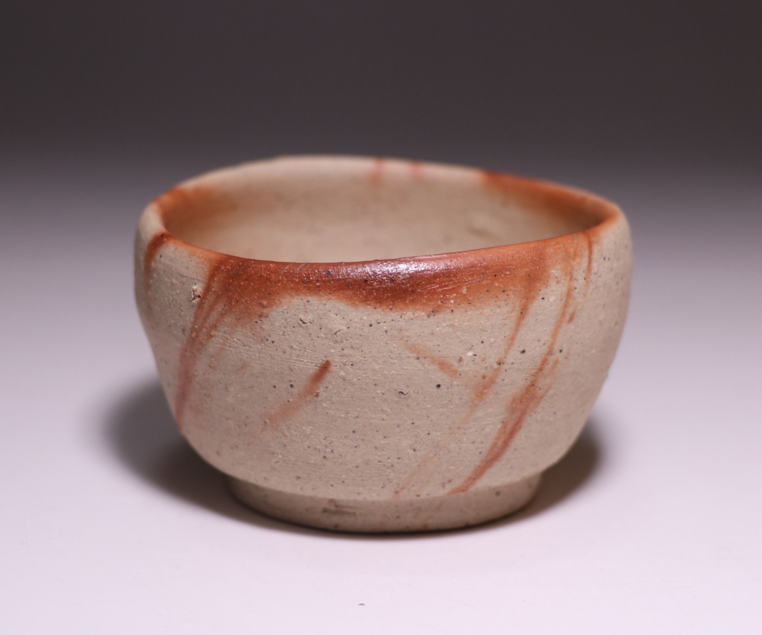 各見政峯 作 「備前酒呑 縄文」 ～備前焼専門卸小売店 川口陶楽苑～