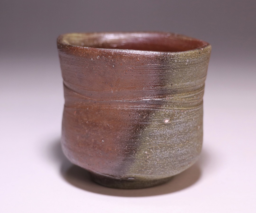 金重晃介 作 「備前酒呑」 ～備前焼専門卸小売店 川口陶楽苑～