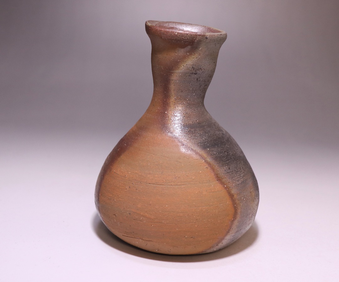 金重潤平 作 「備前徳利」 ～備前焼専門卸小売店 川口陶楽苑～