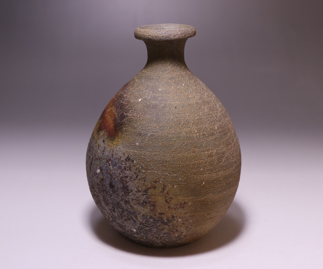 藤原 啓 作 「備前窯変徳利」 ～備前焼専門卸小売店 川口陶楽苑～