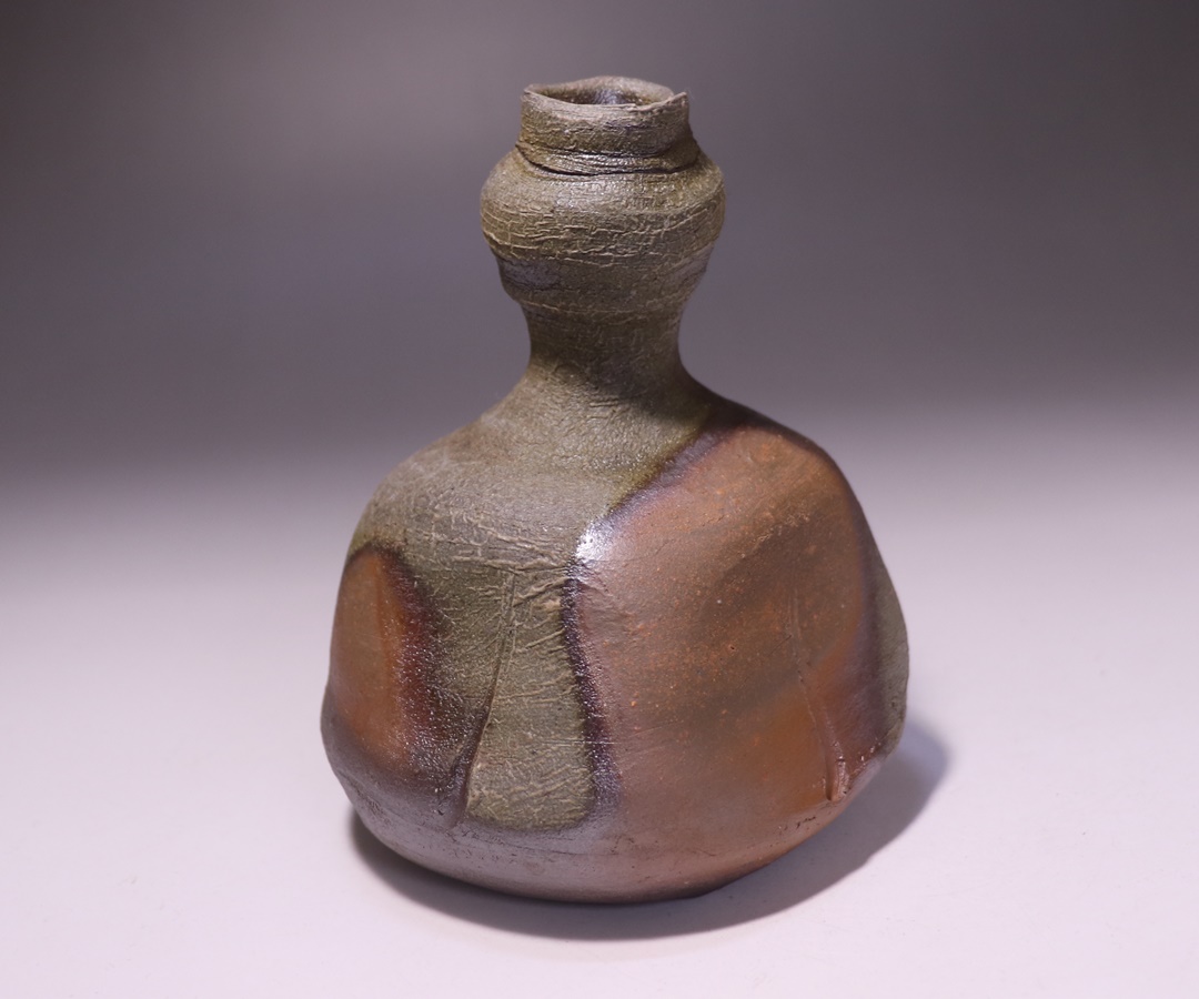 中村和樹 作 「備前瓢徳利」 ～備前焼専門卸小売店 川口陶楽苑～