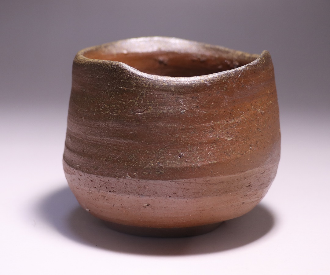 中村六郎 作 「備前酒呑」 ～備前焼専門卸小売店 川口陶楽苑～