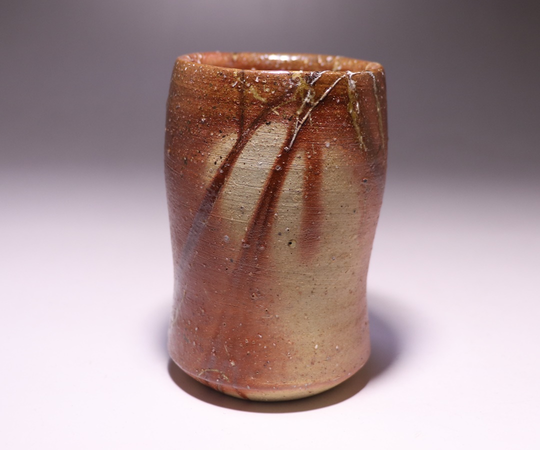 伊勢崎 淳 作 「備前酒呑」 ～備前焼専門卸小売店 川口陶楽苑～