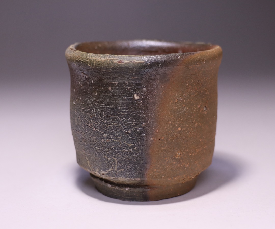 金重 愫 作 「備前酒呑」 ～備前焼専門卸小売店 川口陶楽苑～