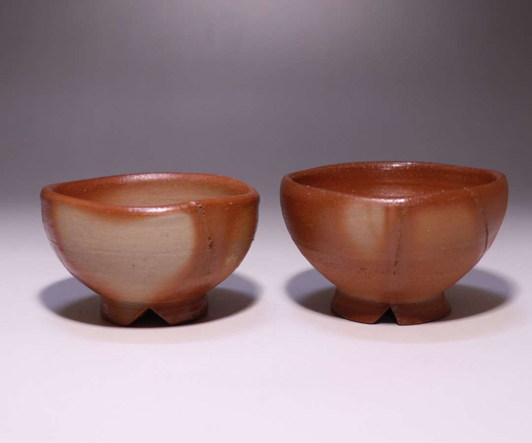 伊勢崎 満 作 「備前ぐい呑」 ～備前焼専門卸小売店 川口陶楽苑～