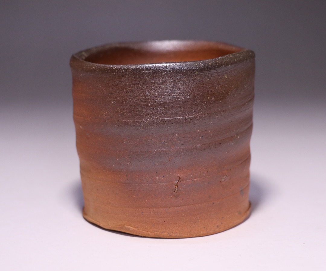 中村和樹 作 「備前焼酎杯」 ～備前焼専門卸小売店 川口陶楽苑～