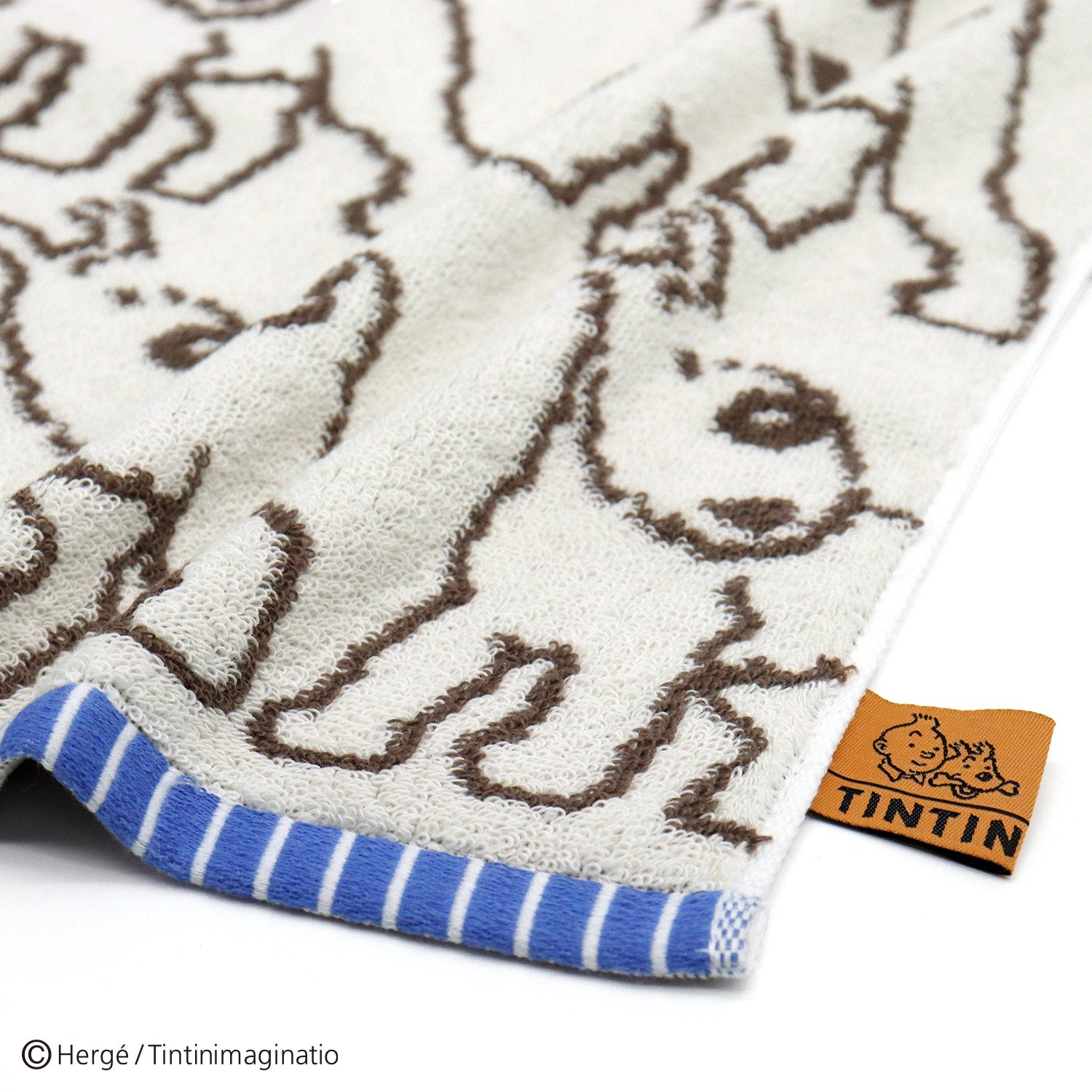 TINTIN』タンタン アメリカスノーウィコーク フェイスタオル※配送限定