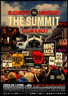 札幌の重鎮MIC JACK PRODUCTION首領、B.I.G JOEの復帰第1弾ライヴが