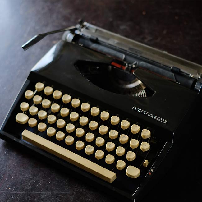 TRIUMPH Tippa S タイプライター インクリボン交換済み – zakka store towi