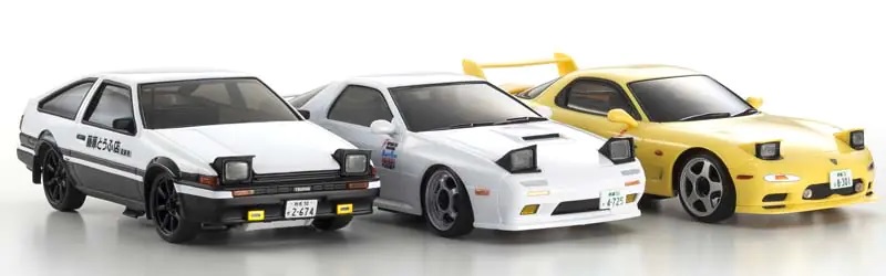 First MINI-Z 頭文字D トヨタ スプリンタートレノ AE86 ヘッドライト付