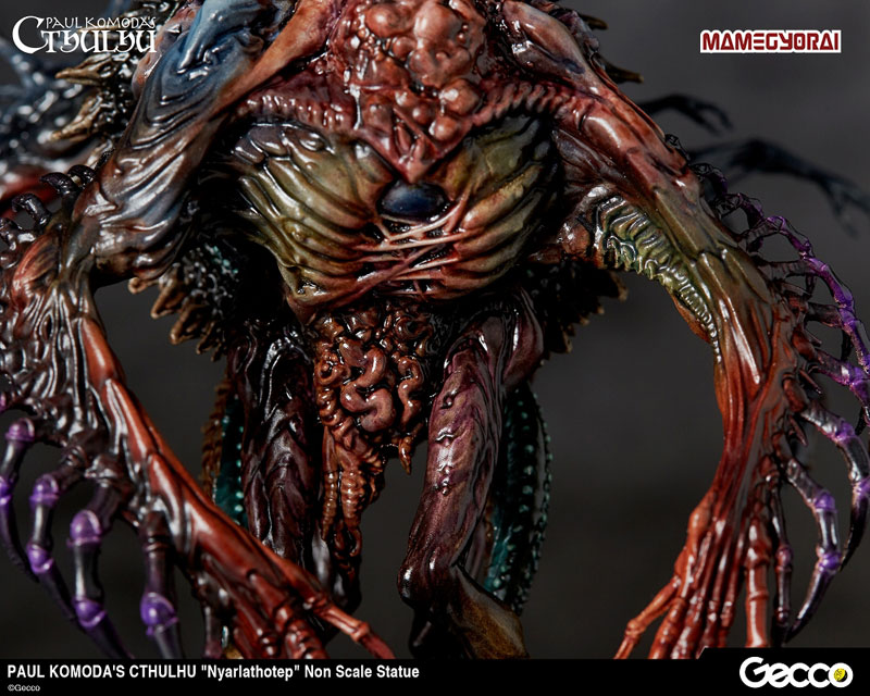 クトゥルフ神話】『這い寄る混沌 ニャルラトホテプ』スタチュー 塗装済