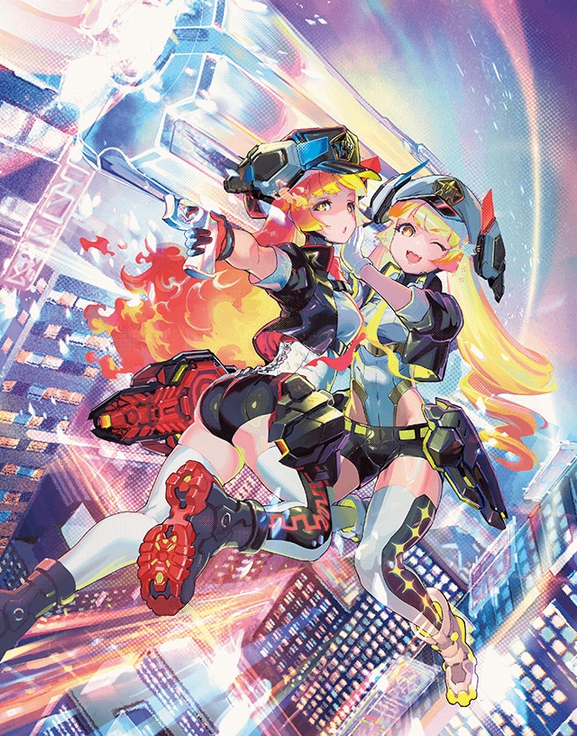 デュエマ】デュエル・マスターズTCG 神アート『蛍光少女（ネオンライト