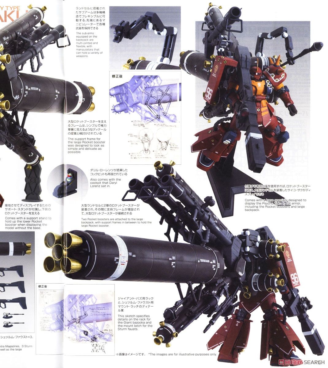 ガンプラ】MG 1/100『高機動型ザク“サイコ・ザク” Ver.Ka（GUNDAM