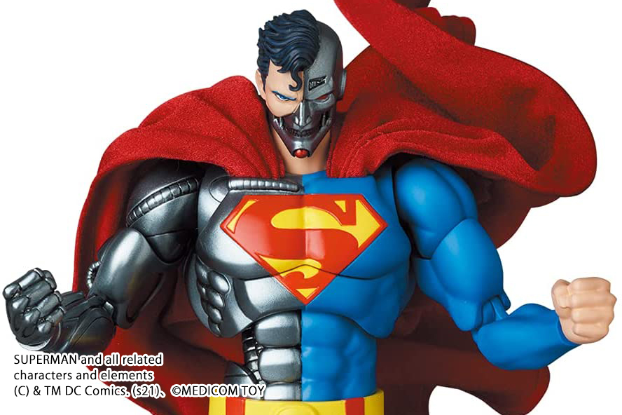 MAFEX スーパーマン（『ジャスティス・リーグ』） レビュー | トイハコ