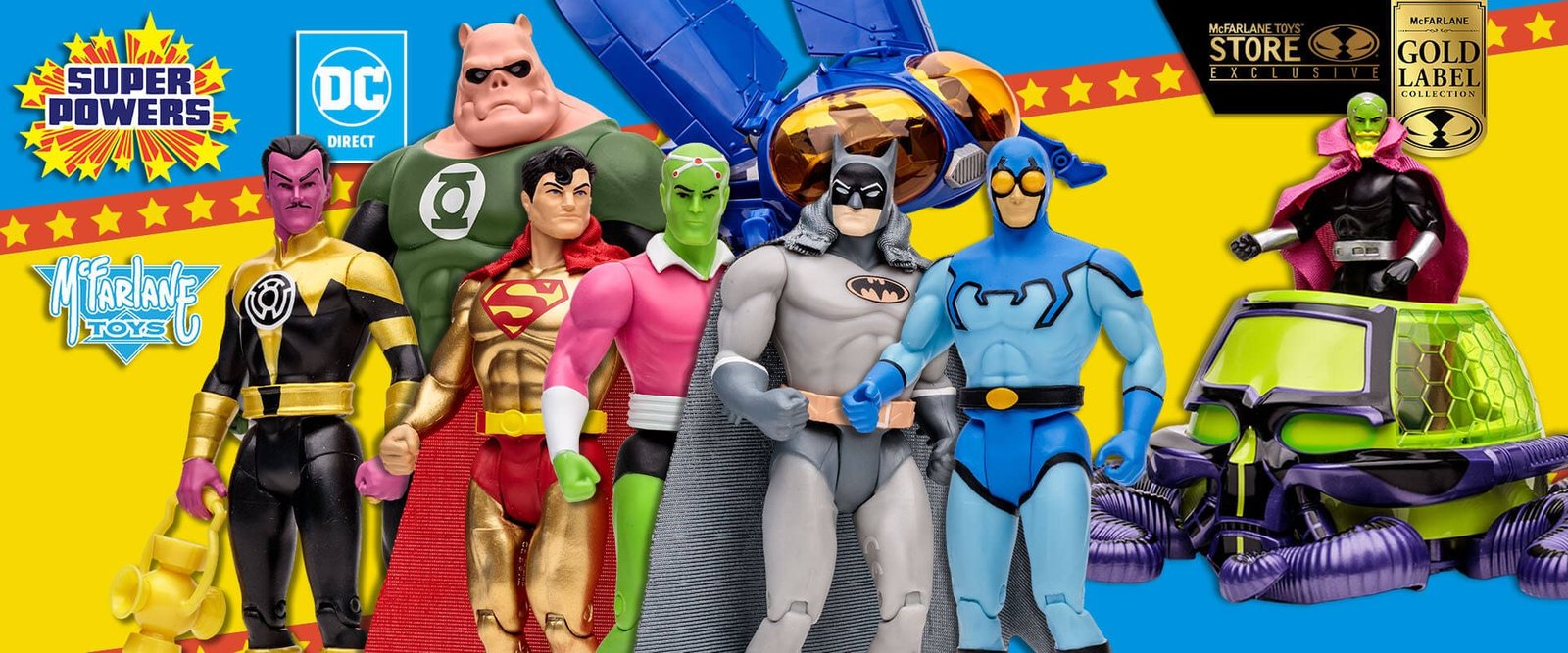 McFarlane DC Super Powers Wave 7 Reveals and Preorders