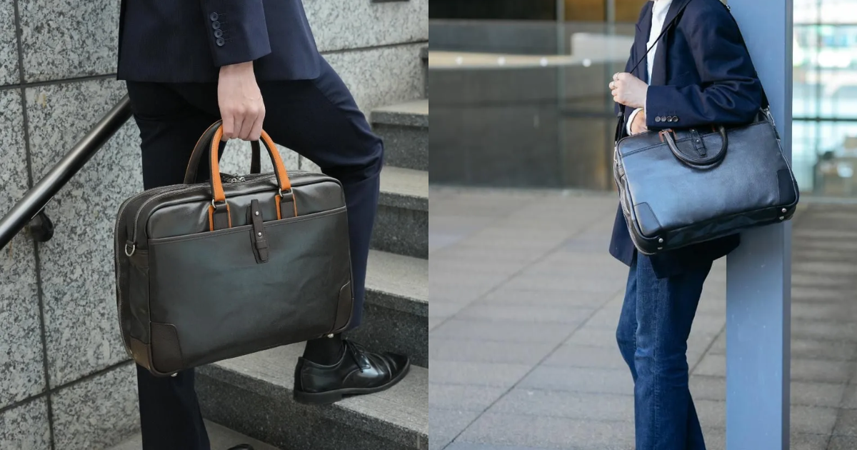 持つ人のことを考えたビジネスバッグ | 豊岡鞄