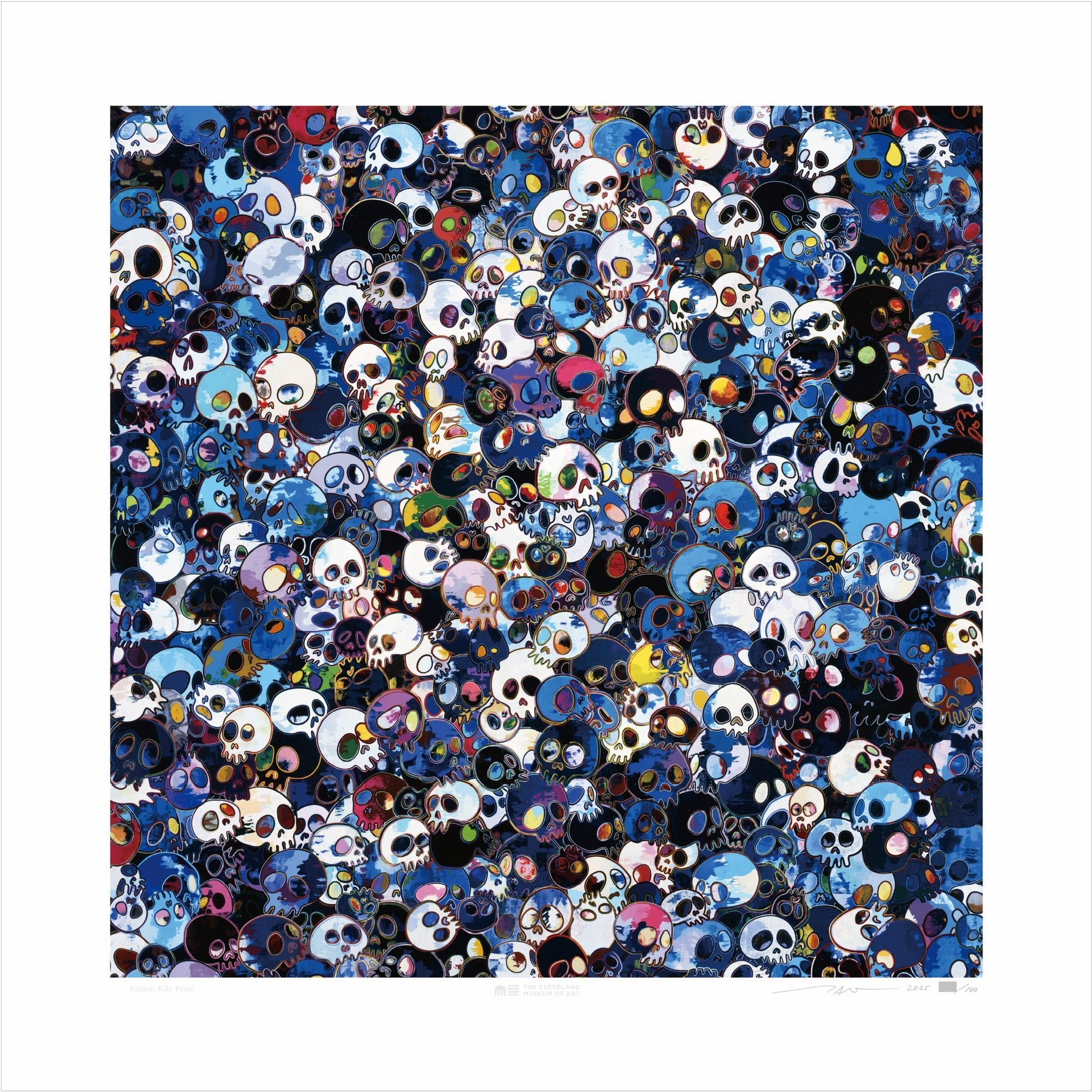 Takashi Murakami - Blue Skulls – Toyol Toys
