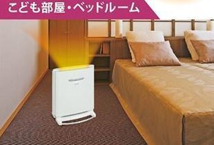 DeuxR 遠赤外線 電気パネルヒーター トヨトミ EPH-123F-W で目覚め快適