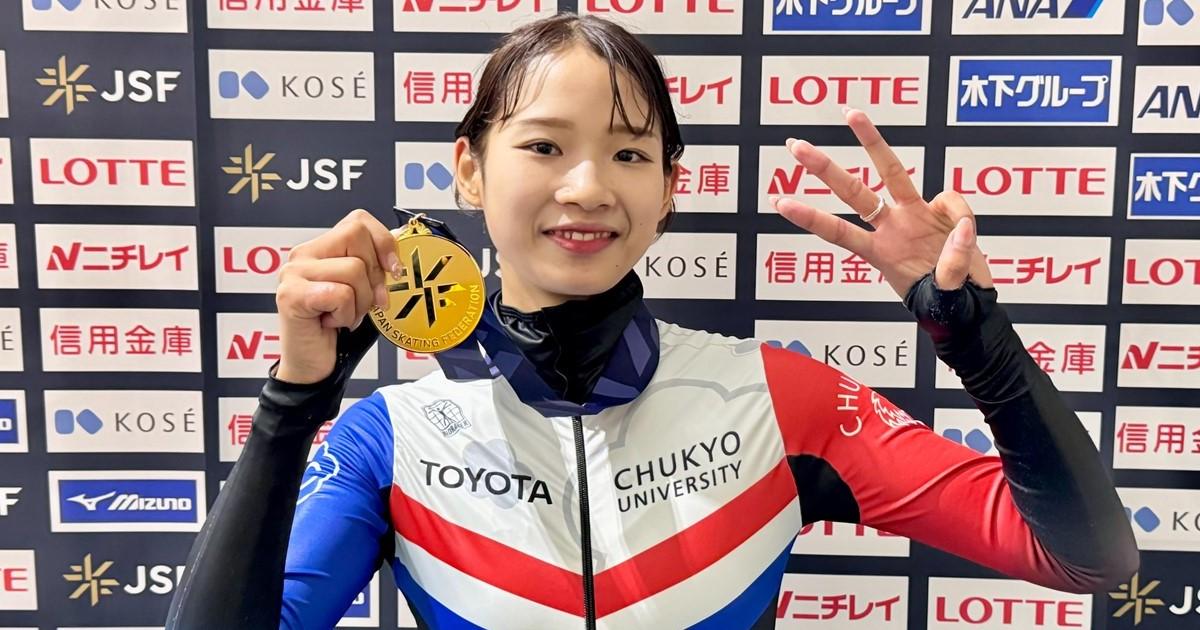 ショートトラック三冠！ スーパールーキー中島未莉の強さを寺尾悟が