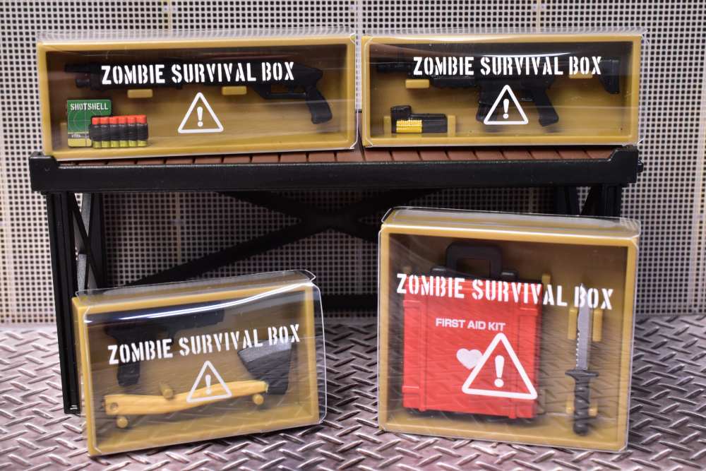 ガシャポン！コレクション ゾンビサバイバルボックス」 バンダイ