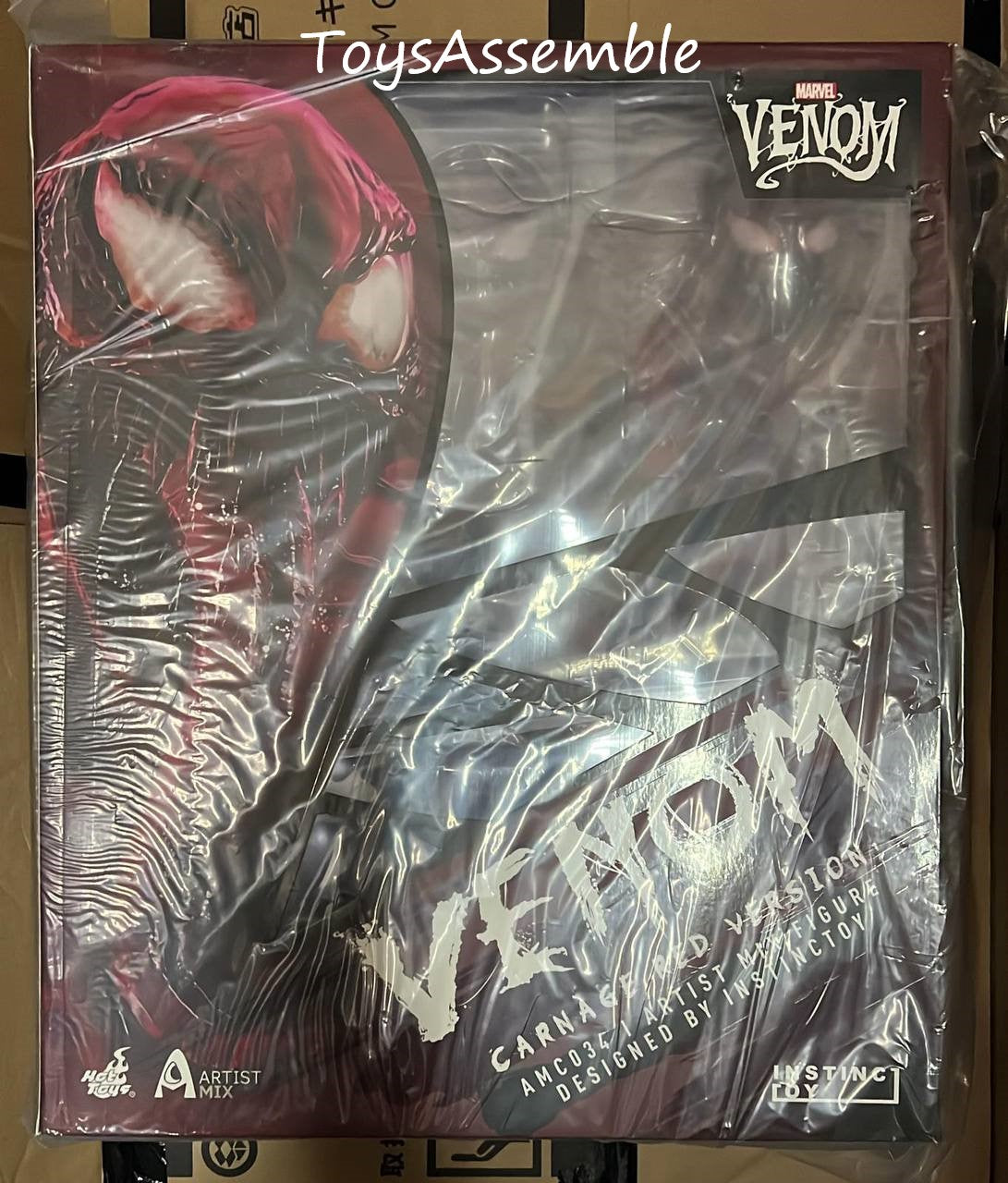🔥Hot toys AMC034 Venom Carnage Mix Version Artist Mix – ToysAssemble