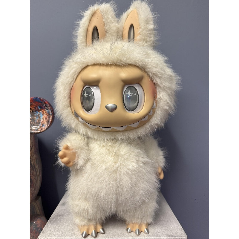 Labubu The Monsters Zimomo Angel in Clouds Vinyl Plush Doll 2024