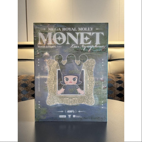 MEGA ROYAL MOLLY 400% Monet Les Nymphéas 2025 Limited Edition – TOYSEZ