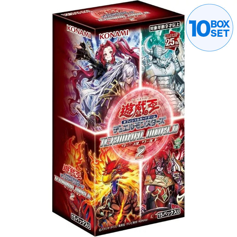 Konami Yu-Gi-Oh! OCG Terminal World 2 Booster Pack Box TCG JAPAN