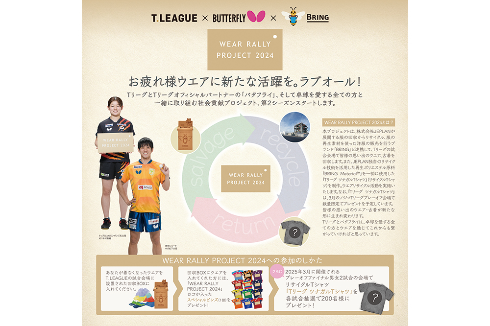 8/24(土)-8/25(日)T.LEAGUE 2024-2025 開幕戦 チケット・試合情報
