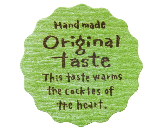 オリジナルテイスティシール レッド / 3シート(24片) | ラッピング