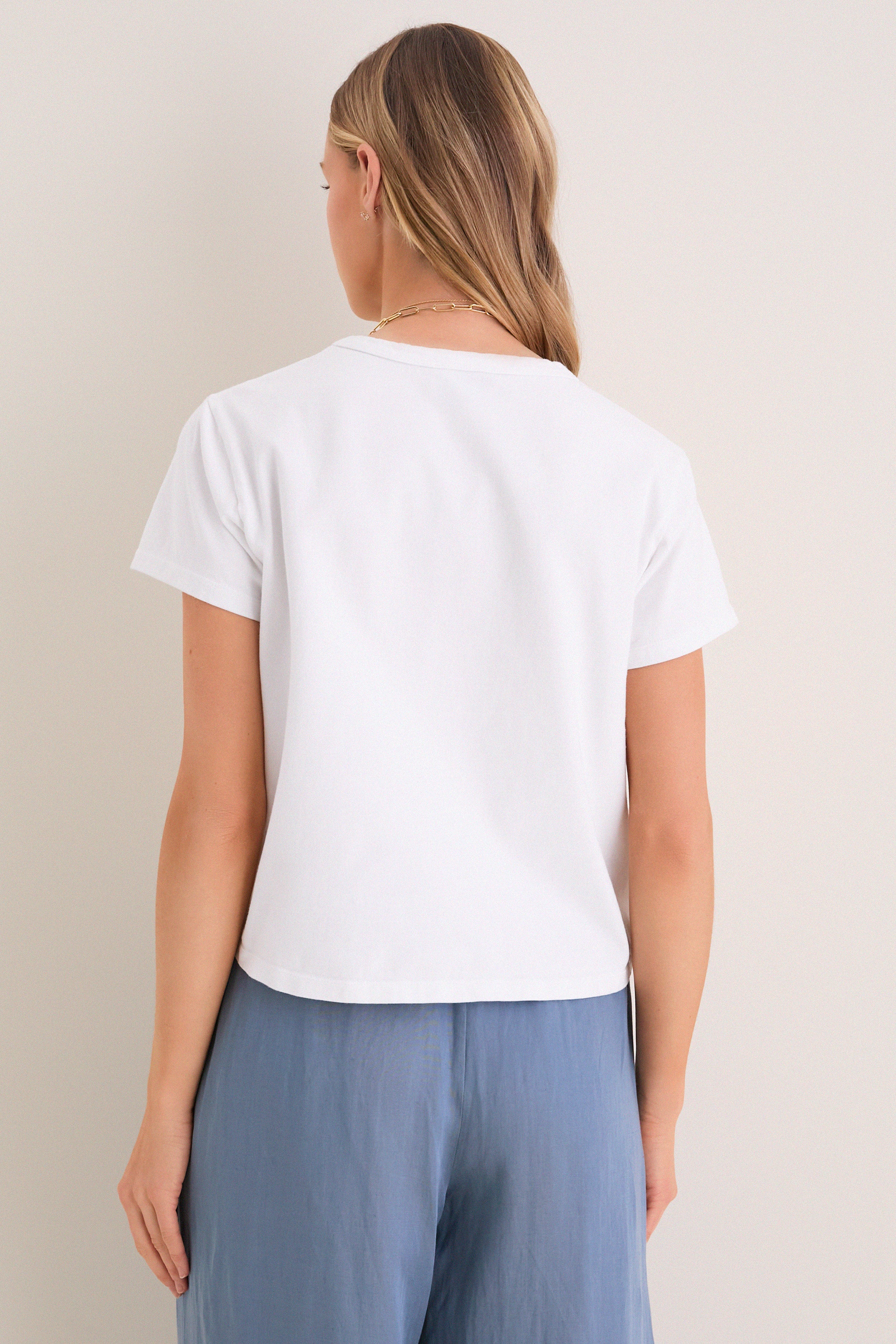 White Parker Classic Tee | Tuckernuck