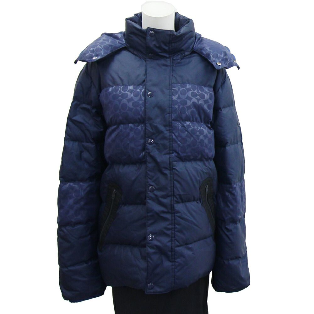 楽天市場】コーチ メンズアウター シグネチャー ダウンジャケット