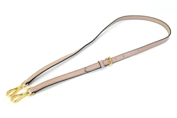 楽天市場】プラダ ショルダーストラップ ピンクベージュ ゴールド金具