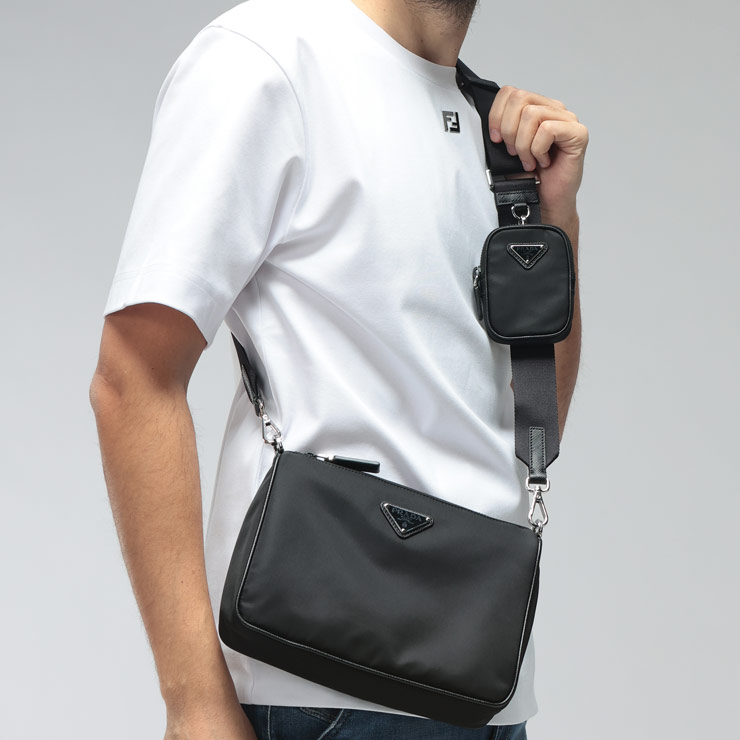 プラダ(PRADA) メンズ メッセンジャーバッグ | 通販・人気ランキング
