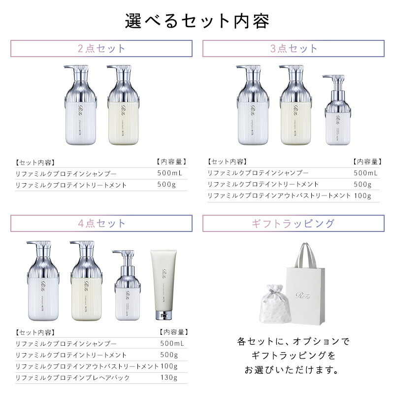 楽天市場】公式店 パサつきケア【 2点・3点・4点セット】リファミルク