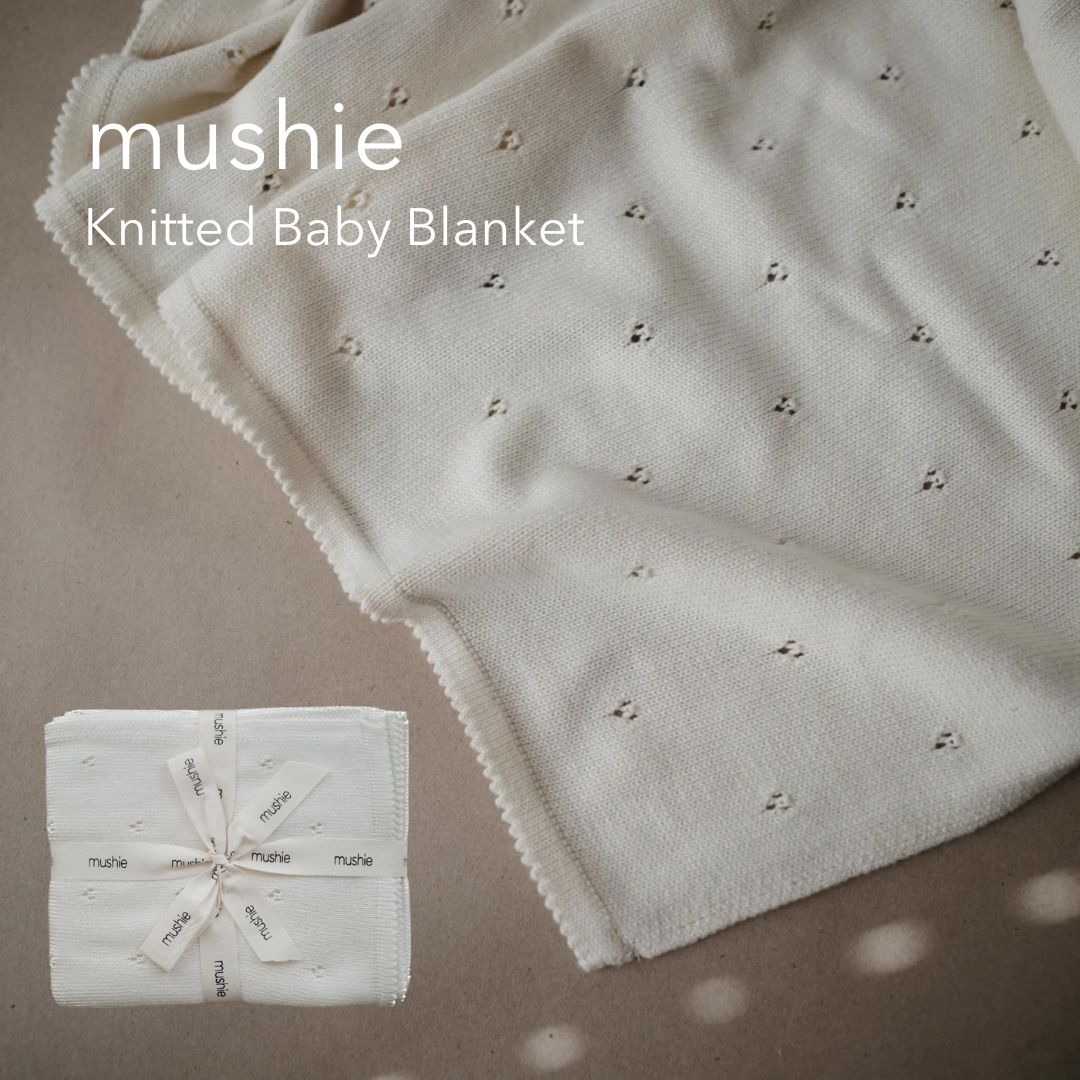 楽天市場】【mushie】ムシエ ニットブランケット ホワイト organic