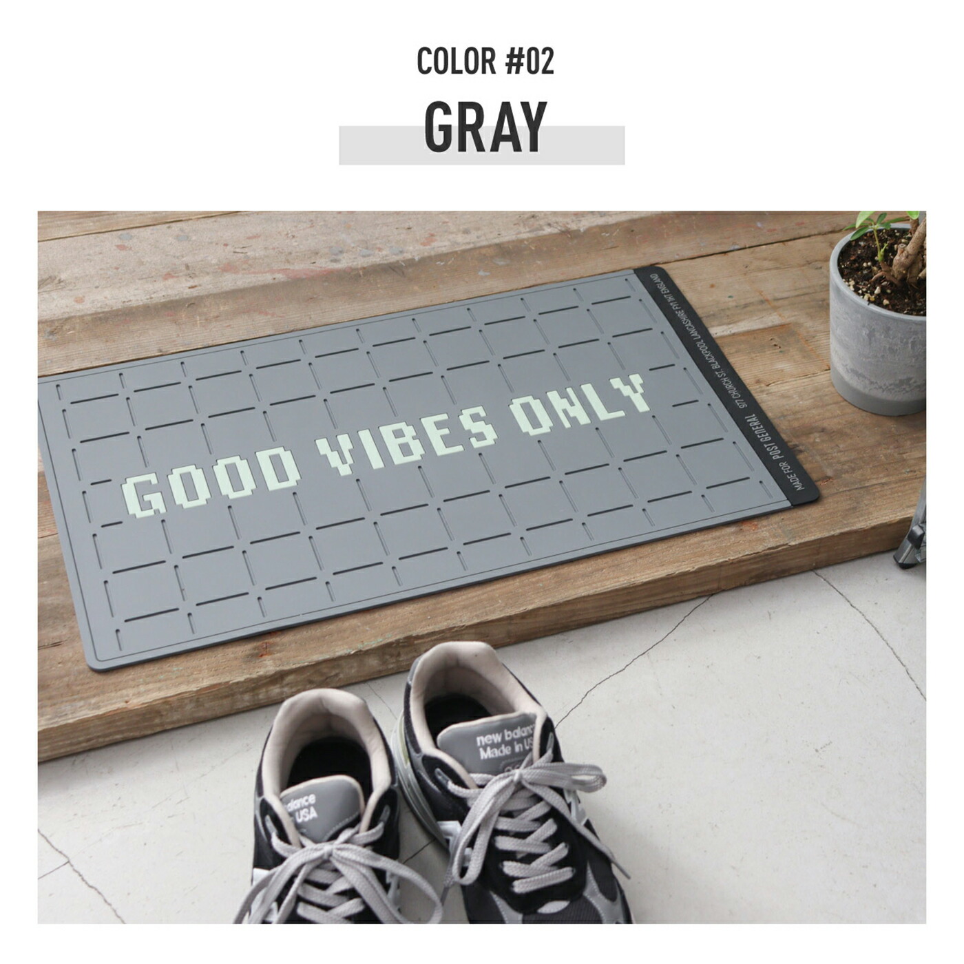 楽天市場】POST GENERAL(ポストジェネラル) RUBBER LUMINOUS DOOR MAT