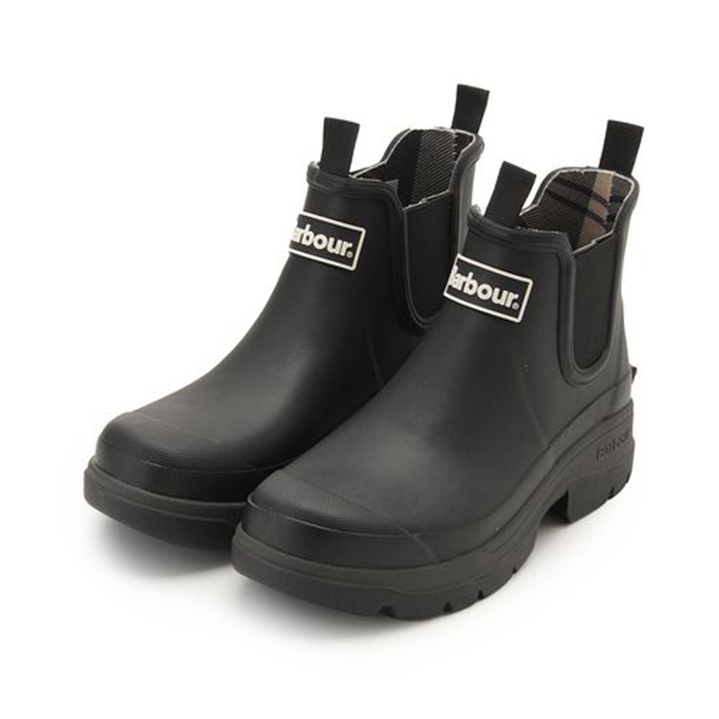 楽天市場】エミ emmi Barbour サイドゴアレインブーツ 13wgs259501