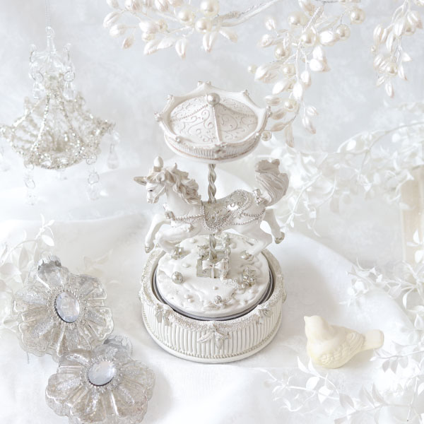 楽天市場】星屑ユニコーンオルゴール｜姫系 かわいい ロマプリ