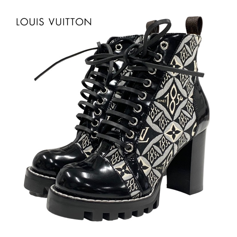 楽天市場】ルイヴィトン LOUIS VUITTON スタートレイルライン ブーツ