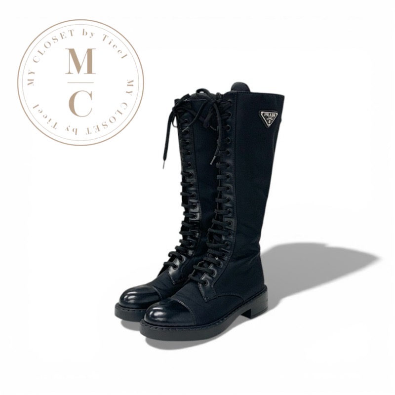 楽天市場】ロングブーツ PRADA(プラダ)の通販