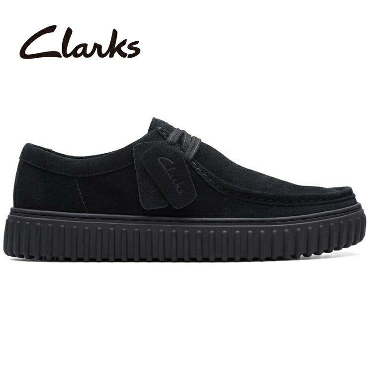 楽天市場】クラークス トーヒルロー ブラックスエードClarks Torhill