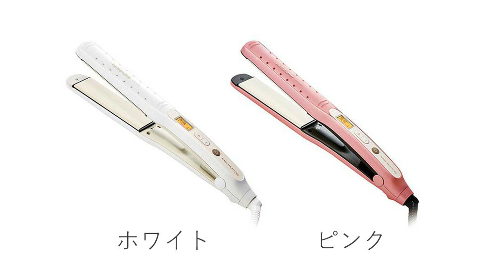 楽天市場】濡れ髪OK マイナスイオンストレートアイロン コイズミ (KHS