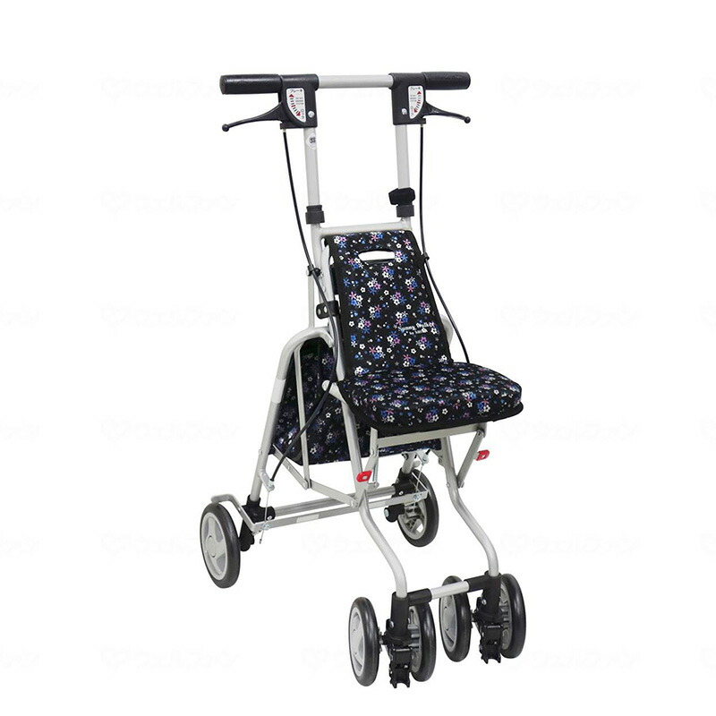 楽天市場】歩行車 シルバーカー コンパクトタイプ 手押し車 おしゃれ